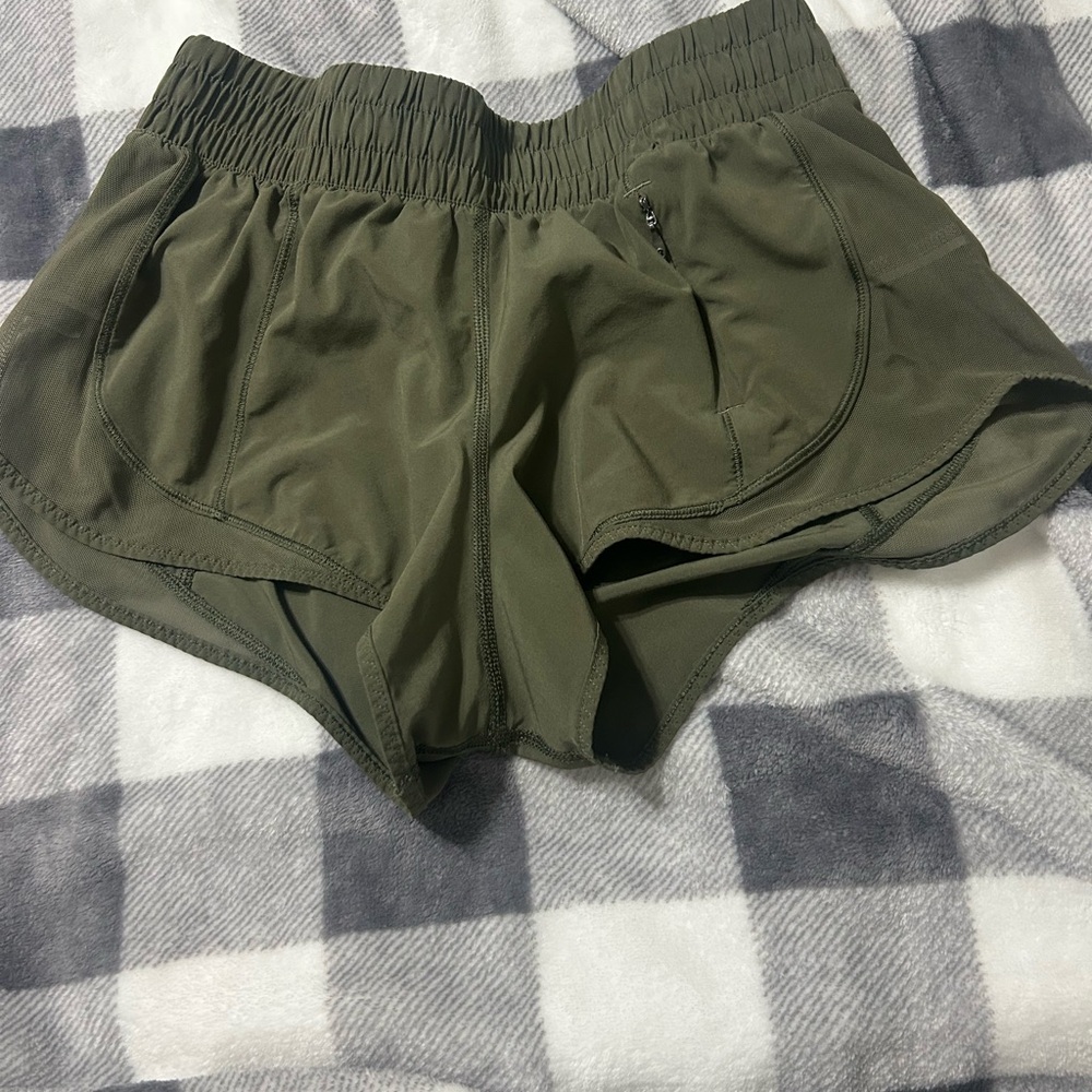 Lululemon Athletica Green Women's Athletic Shorts